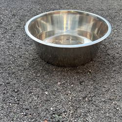 Stainless Steel Large Dog Bowl