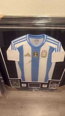 Messi Argentina with authenticity