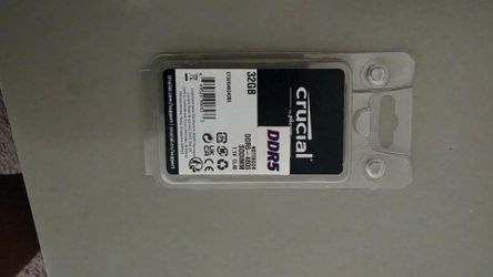 Ram 32GB DDR5 SODIMM