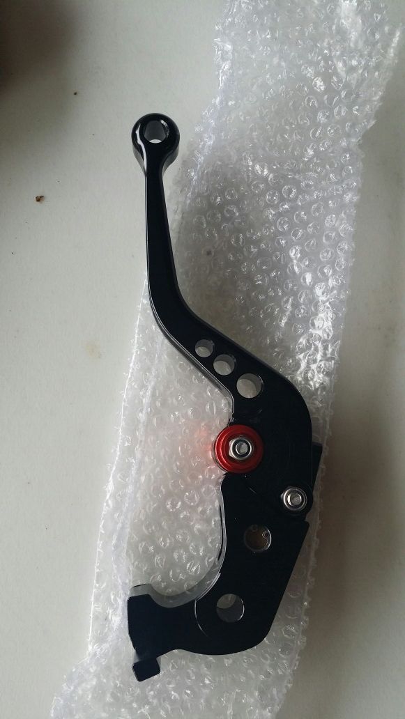 Kawasaki zx14 shorty brake and clutch lever concours