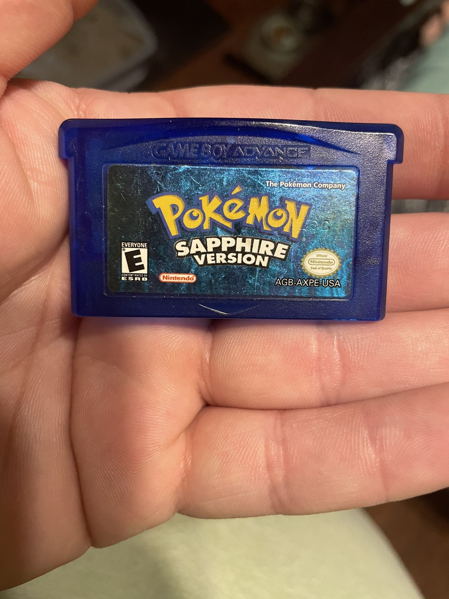 Pokemon Sapphire Gameboy Advance