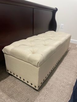 Storage Ottoman Bench – Like New