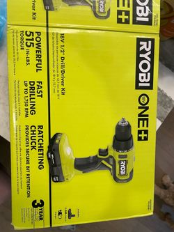 Ryobi drill