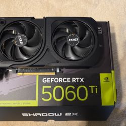 16 Gb GDDR7 5060ti new 