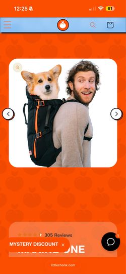 The BEST Dog Backpack The Maxine One “Chonk”