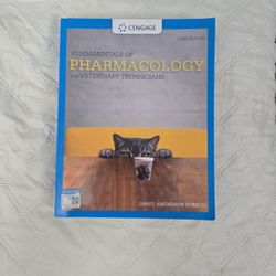 Fundamentals Of Pharmacology For Veterinary Technicians 
