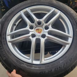 Porsche cayenne wheels and tires