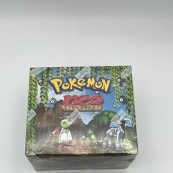 Authentic Factory Sealed Pokemon Neo Discovery Booster Box