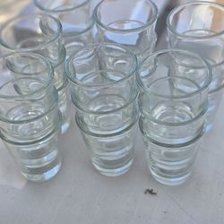  Shot Glasses And Wine Glass