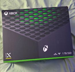 Microsoft Xbox Series X Home Console 1TB SSD 4K UHD 120 FPS Black.