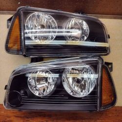 06-10 Charger Headlights Luces Micas Calaveras Faros Faroles Focos Headlamps 