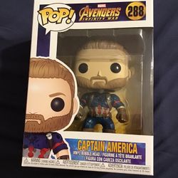 Marvel Avengers Infinity Wars POP’s Captain America And Groot 