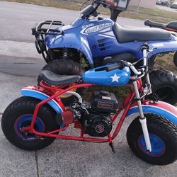 BRAND New Custom CAPTAIN AMERICA Mini Bike 