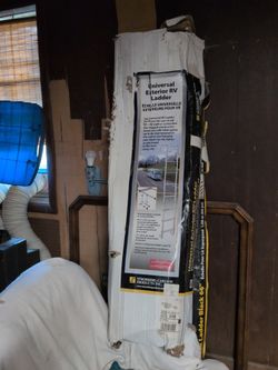 Exterior RV Ladder