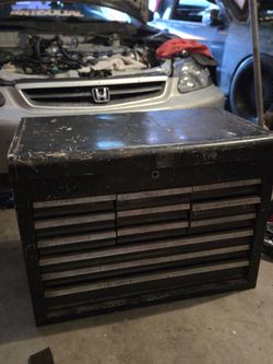Black tool box