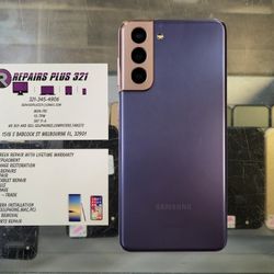 Unlocked Purple Galaxy S21 128gb 5G