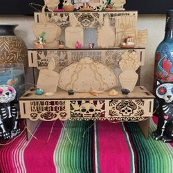 Dia De Los Muertos Altar