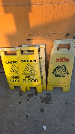 Wet Floor Signs