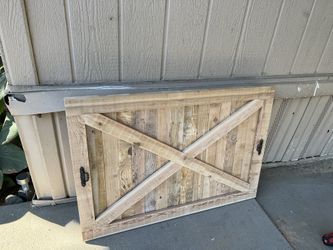 Fire Place Or Cabinet Barn Door