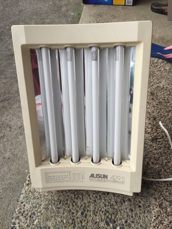 Alisun 429s Tanning Sun Lamp Face Tanner 120v For In Alisun 429s Tanning Sun Lamp Face Tanner 120v For In Seattle Wa Offerup