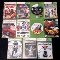 Xbox 360 Games - Only $30  For ALL 11 Games