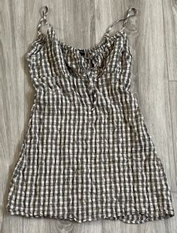 Plaid Dress Forever 21 Size Medium 