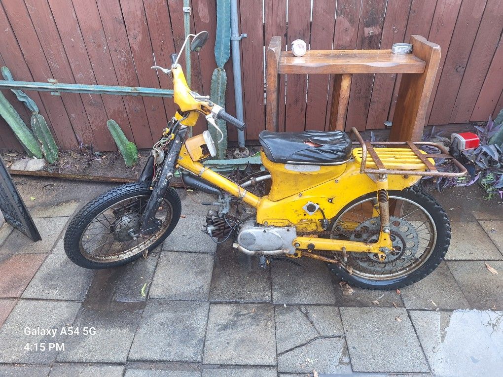 1966 Honda Ct105 55 trail bike