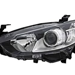 Mazda 6 Headlight Lamp Halogen Driver Left Side