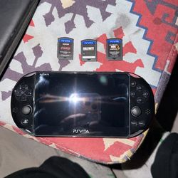 PSVITA WITH GAMES