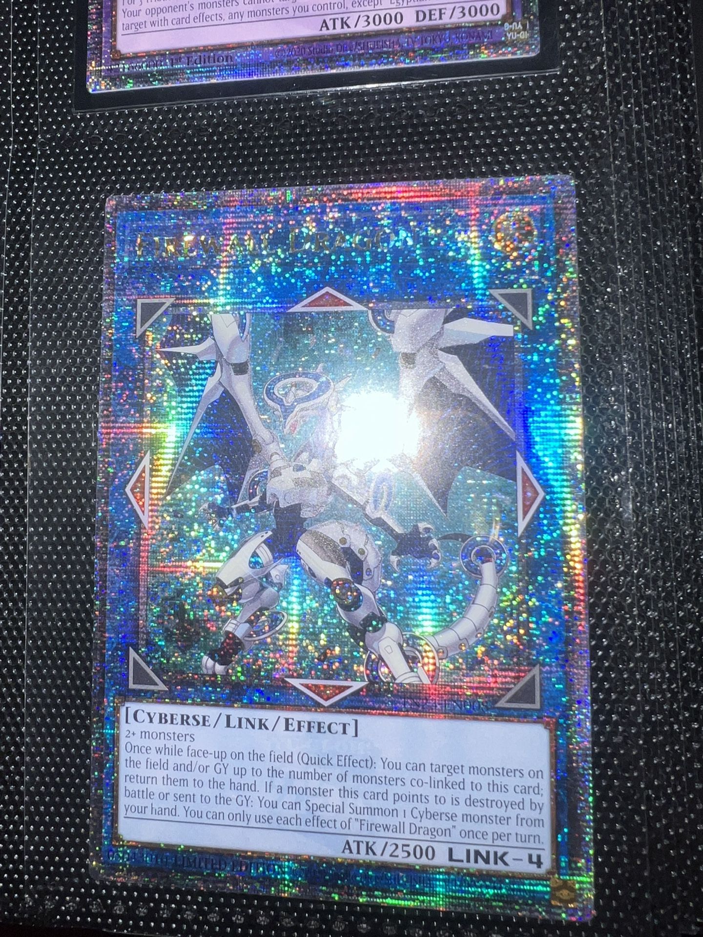 Quarter Century Secret Rare FireWall Dragon
