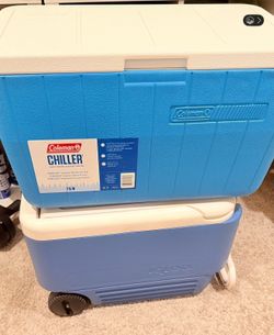 2 Quality Coolers, Coleman and Igloo, great condition