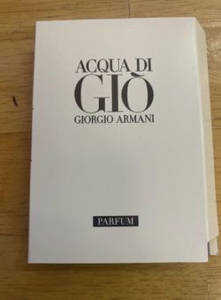 Giorgio Armani Acqua Di Gio PARFUM Mens Spray Sample Vial 1.2 ml/0.04 oz