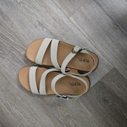 Off White Earth Sandals Size 9
