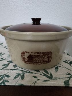 Stoneware Crock with Lid