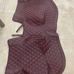 Infiniti G30 Rear Seat Cover – Burgundy Quilted – New