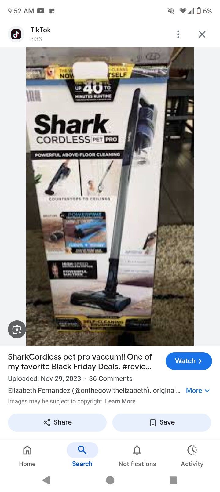 Shark Cordless Vacuum