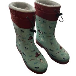 Winter Rain Boots Kids Size 2.5Y