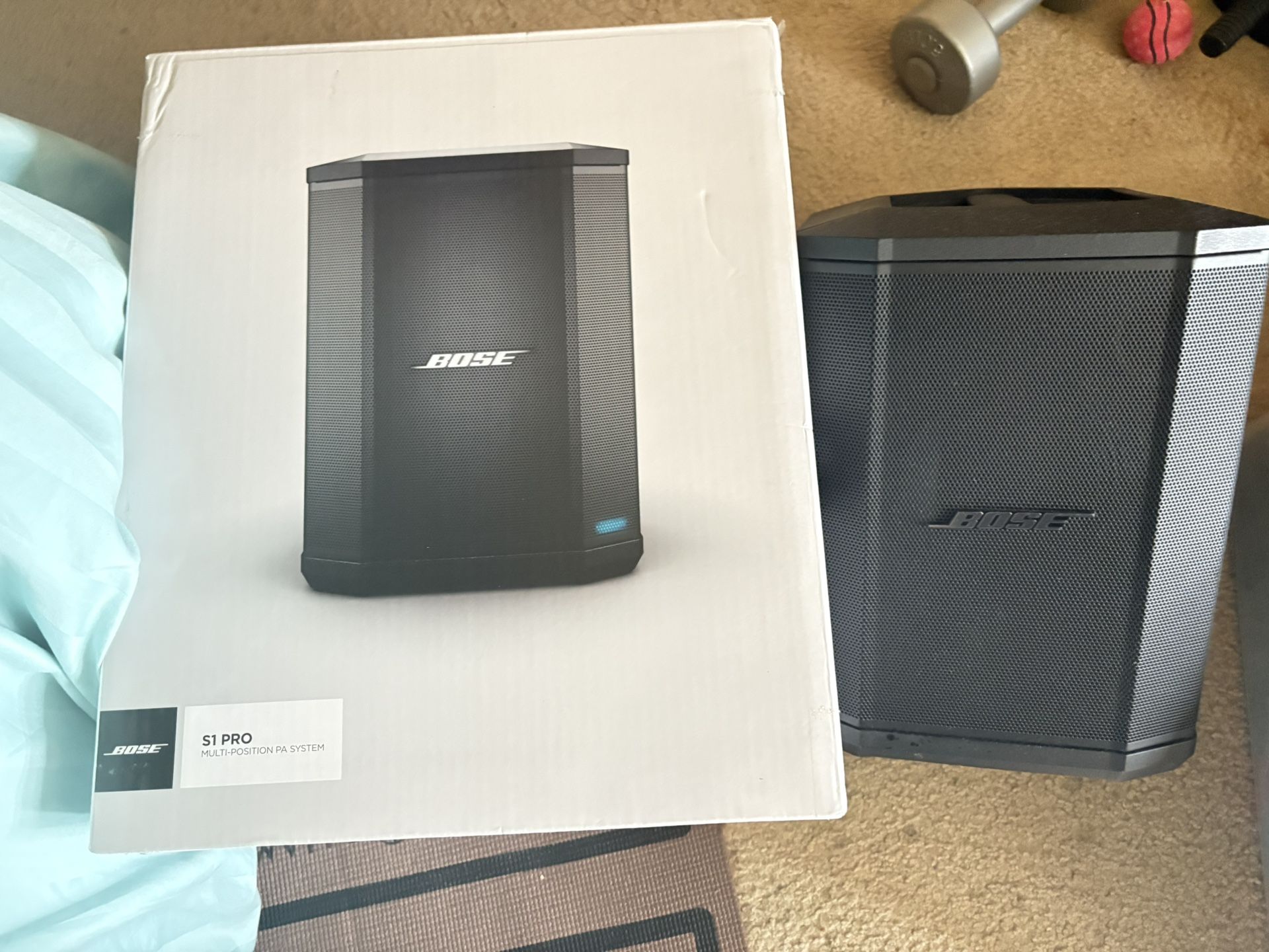 Bose S1 Pro PA Speaker System with Battery - Black ((contact info removed))