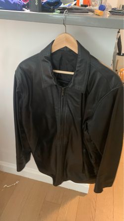 Black leather Jacket from Argentina