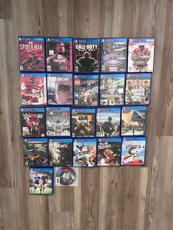PS4 Game Bundle – 21 Games – $130 OBO