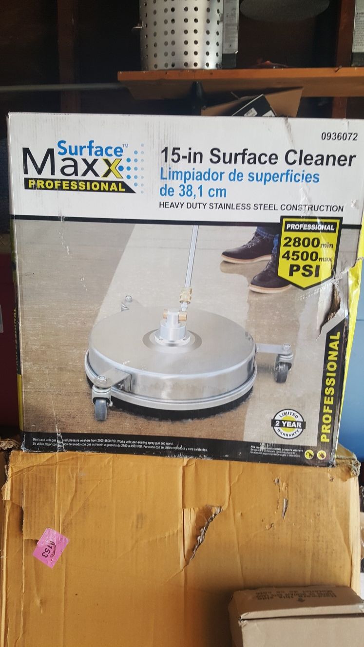 70..BRAND NEW n BOX...SURFACE MAXX PROFESSIONAL . Surface Cleaner 15in . for Sale in