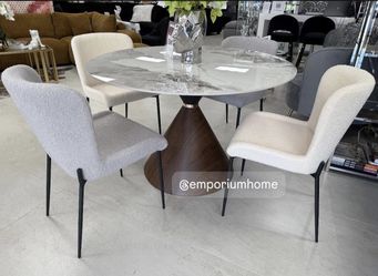 Modern 5 Piece Piece Dining Table Set 