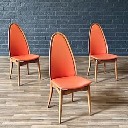 1x Mid-Century Modern Desk Chair by Stakmore, c.1960's - Delivery Available 