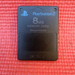 Original Memory Card Playstation 2