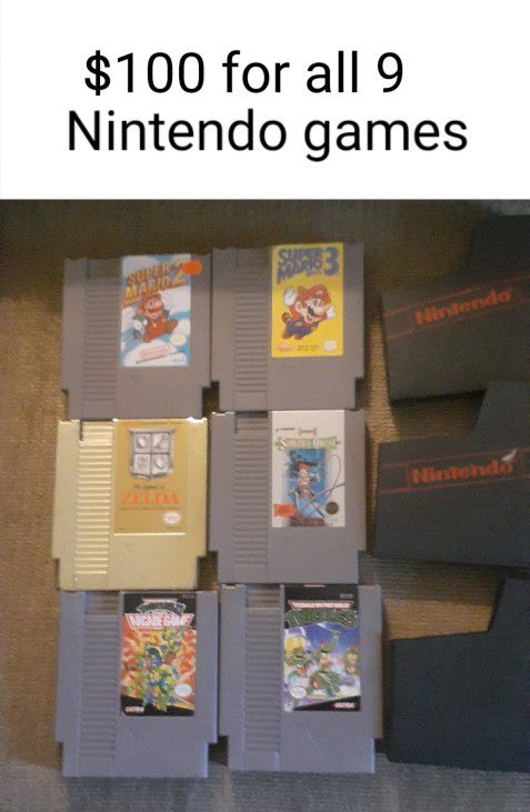 Vintage Video games 