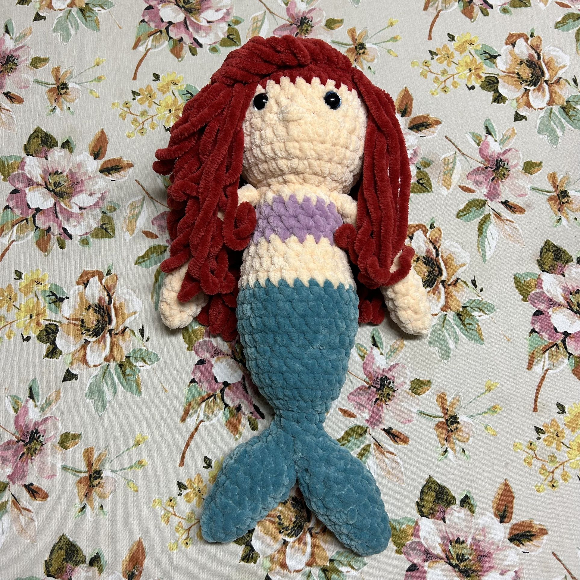 Handmade Crochet The Little Mermaid Plushie