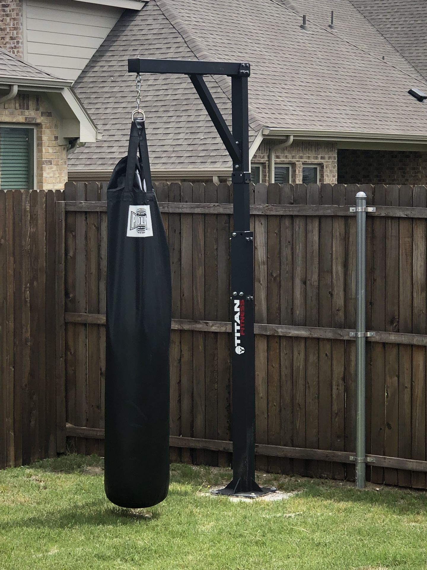 Punching bag with heavy duty steel stand and speed bag
