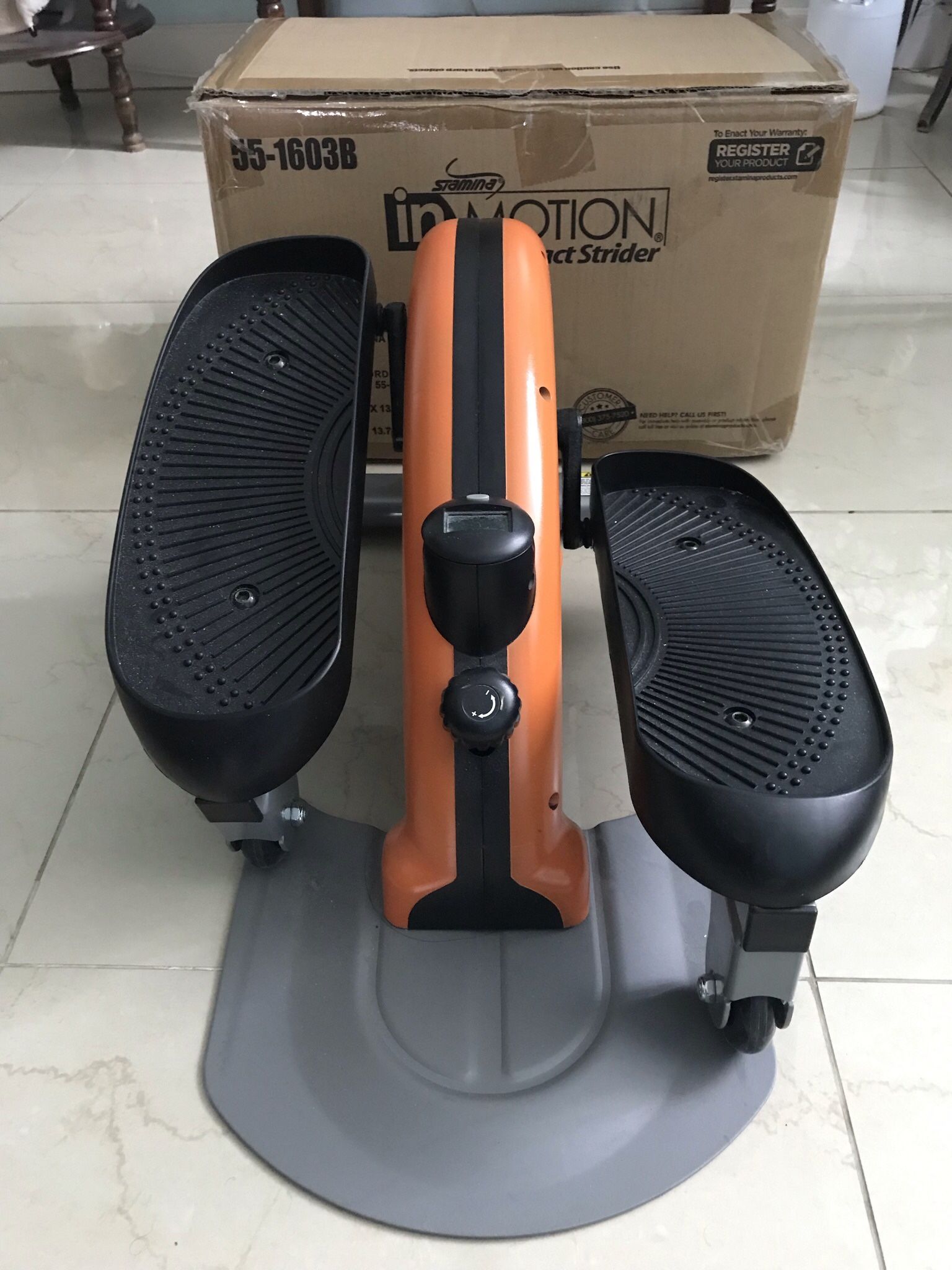 STAMINA INMOTION ELLIPTICAL TRAINER,PORTABLE,EFFICIENT CARDIO.