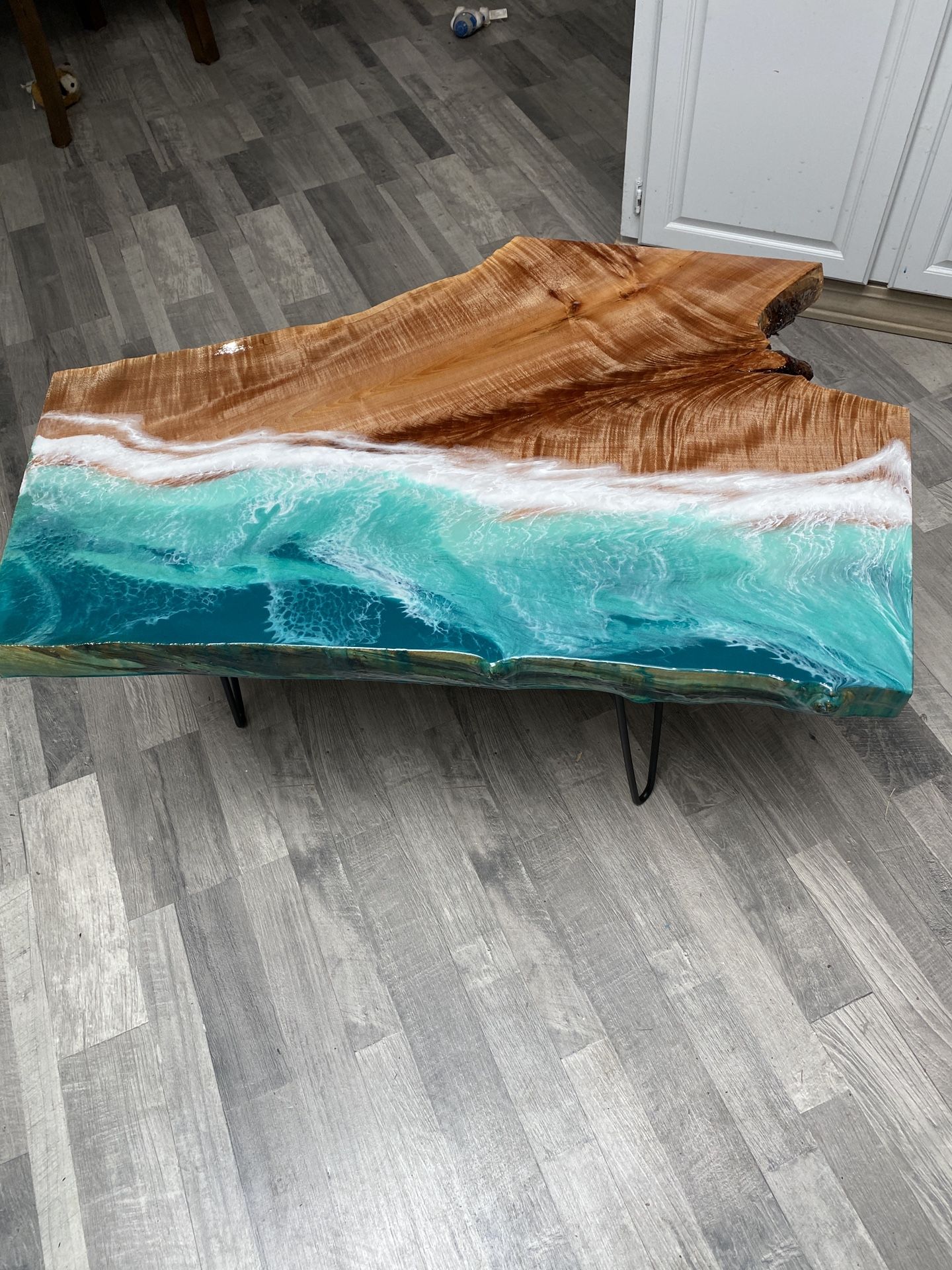 Ocean Resin Wood Boards & Coffee Tables