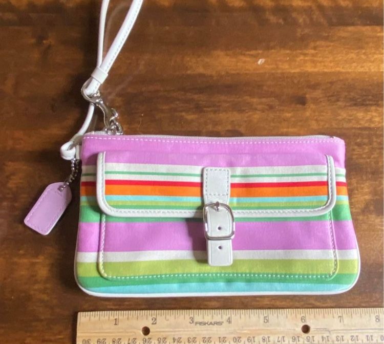 Spring Colored Wristlet